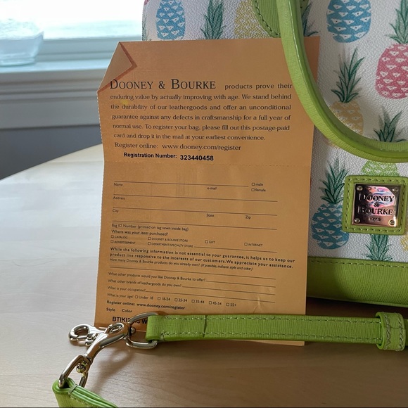 [SOLD] Like New Dooney and Bourke Tiki Satchel Bag - Picture 6 of 7